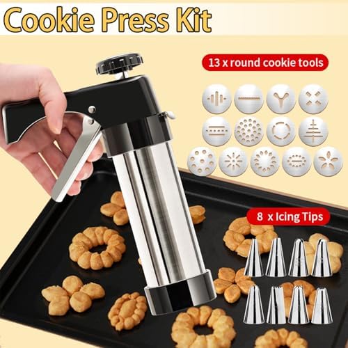 FANTEXY Cookie Press Gun Kit