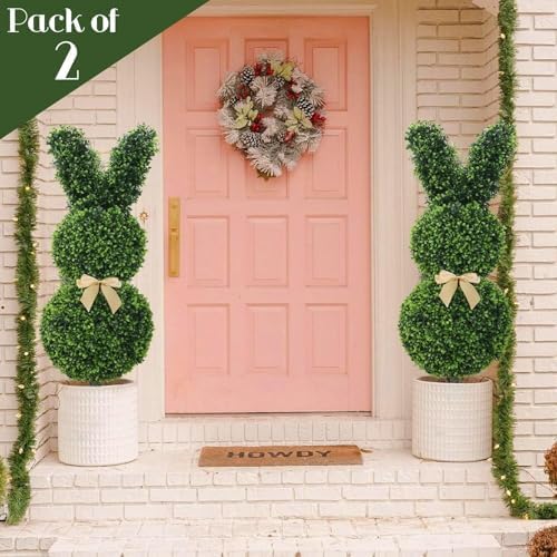 CUTE RABBIT TOPIARIES FOR YOUR DECOR