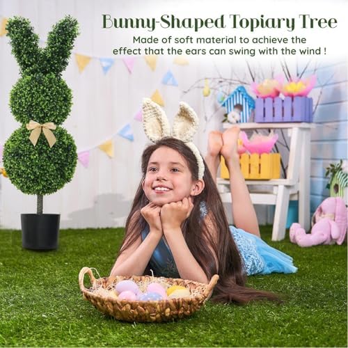 CUTE RABBIT TOPIARIES FOR YOUR DECOR