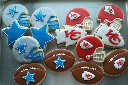 Sturdy Football Cookie Cutters Set for Baking More