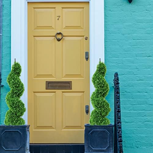 Realistic Boxwood Spiral Topiary