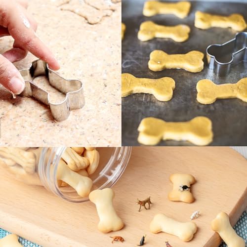 HiHITAOO Dog Cookie Cutters Set