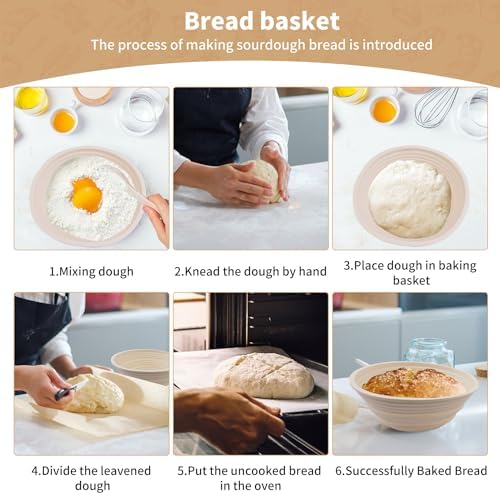 Cham-X Sourdough Proofing Baskets Set of 2
