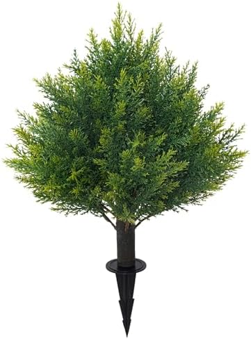 JoyPower Artificial Cedar Topiary Tree 16 UV Resistant