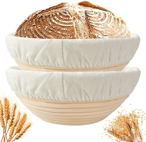 Banneton Proofing Basket Set for Artisan Bread Making