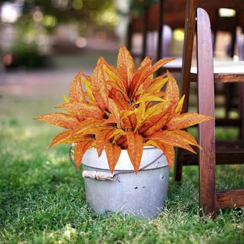 4Pcs Fake Plants for Outdoors