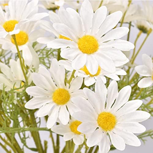 12-Bundle Fake Daisy Flowers for Weddings