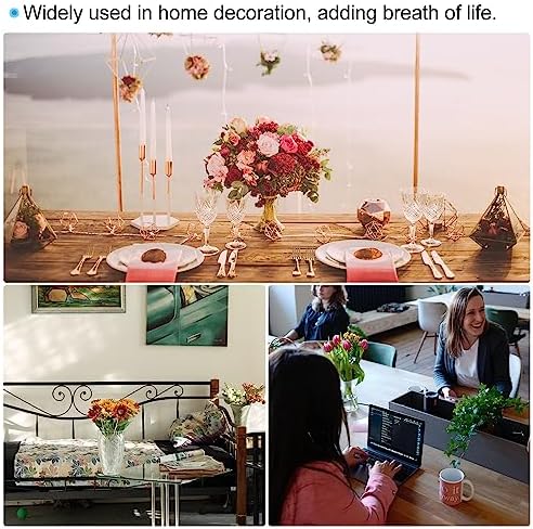 Faux Silk Greenery Leaves Realistic Fake