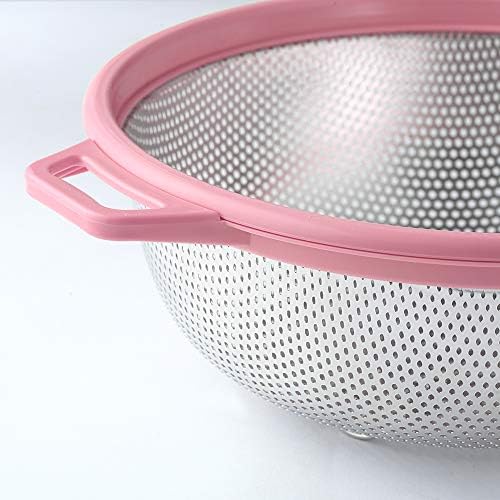 High-Quality Stainless Steel Colander for Kitchen Use