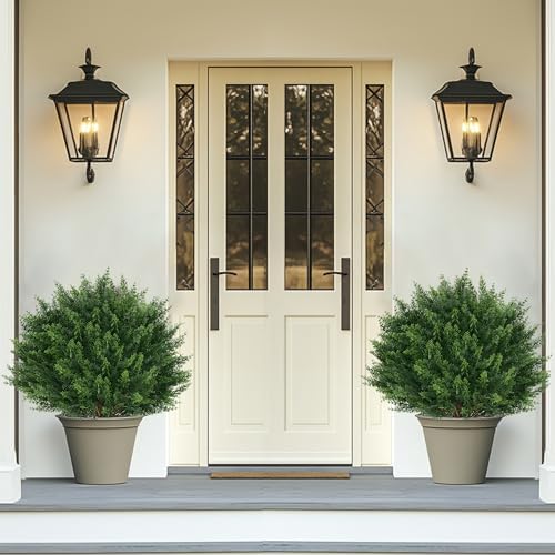 Grooo Artificial Cypress Tree Set of 2