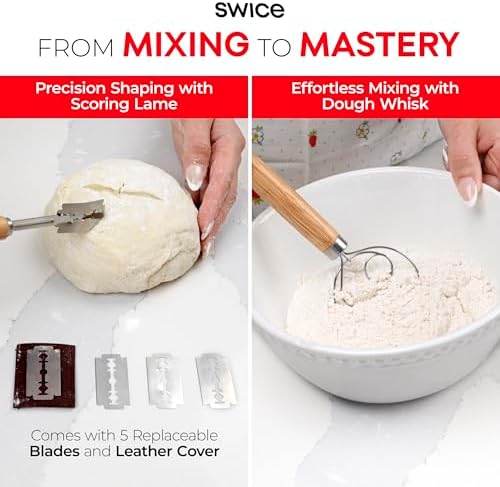 Swice 9-inch 10-inch Bread Proofing Basket Set