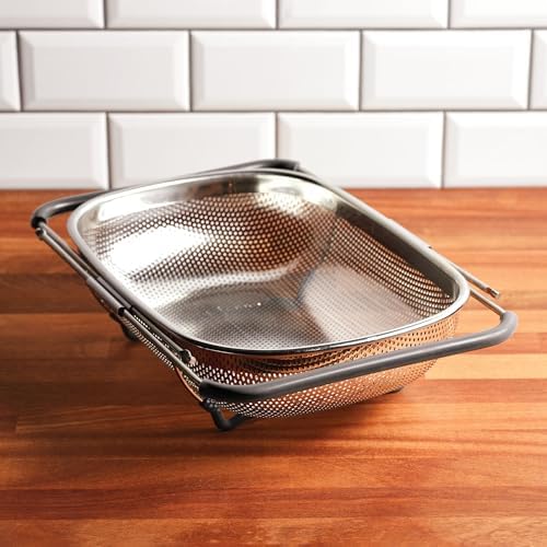 Rachael Ray Expandable Over-the-Sink Colander