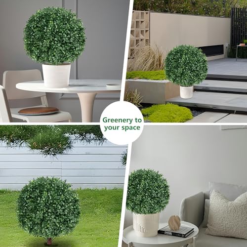 Instantly transform your space with bright realistic artificial topiaries