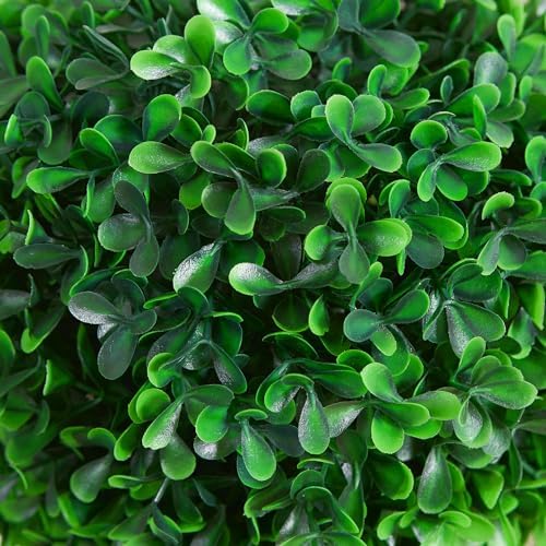 Set of 2 235 Artificial Boxwood Topiary with Pots