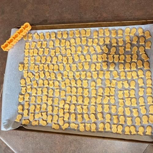 Safe and Durable Goldfish Cracker Hearts Cookie Cutter set