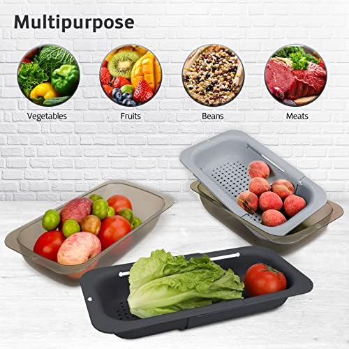 Multi-use Kitchen Sink Strainer with Bowl