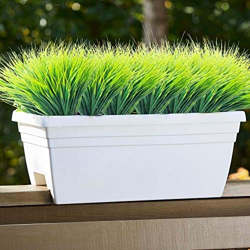 Create a_packets Artificial Outdoor Plants Fake Wheat Grass Greenery Shrubs