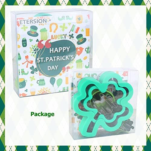Stylish Shamrock Cookie Cutter Set for All Ages