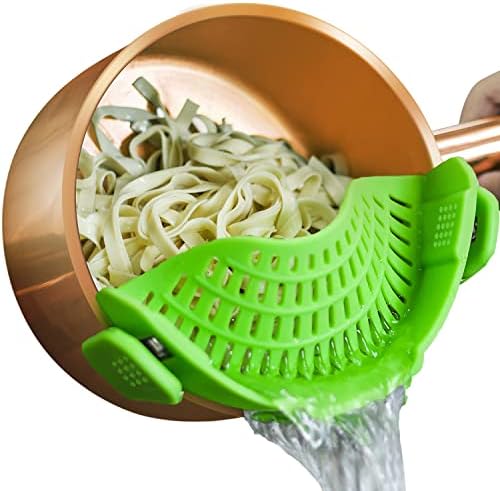 Efficient Kitchen Design AUOON Clip-On Strainer for Quick Draining