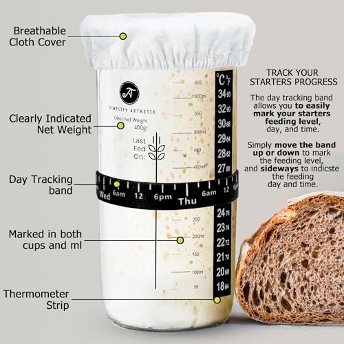 Banneton Bread Proofing Basket Set for Sourdough Baking