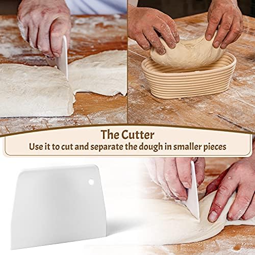 Sourdough Breads Masterpiece Banneton Proofing Basket Set