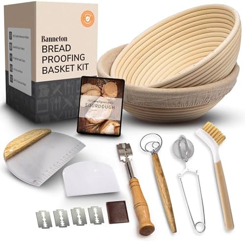Master the Art of B sourdough with our Banneton set