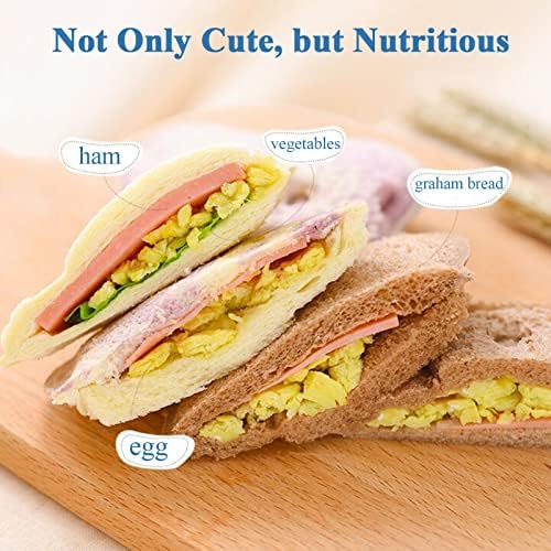 Fun 5-in-1 Sandwich Cutters for Kids
