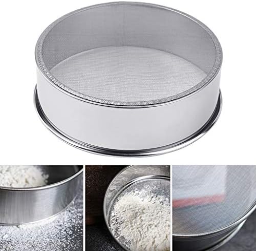 TOPFROP Stainless Steel Flour Sifter with Fine Mesh