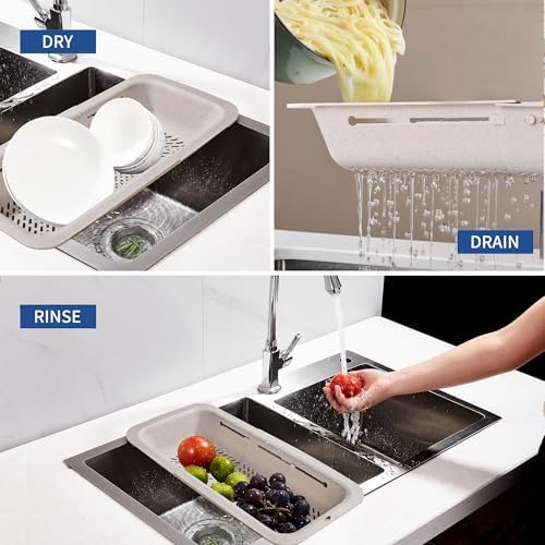 Collapsible Kitchen Colander Strainer