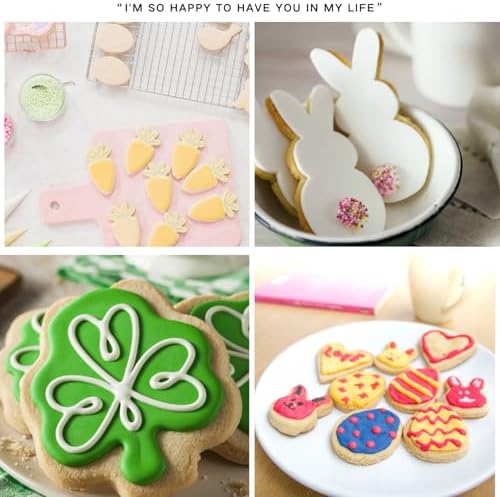 St Patricks Easter Cookie Cutter Set for Baking