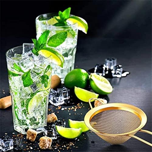 Stainless Steel Bar Strainer with Silver Finish