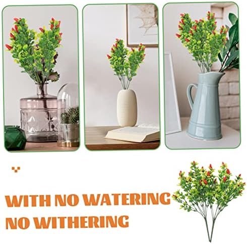 Artificial Tangerine Centerpieces for Home Use Lifelike Eucalyptus Photoshoot Props 36x14cm