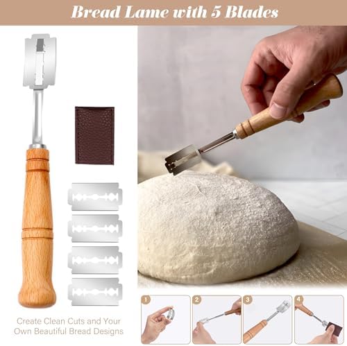 Sourdough Proofing Baskets Set 9-inch 10-inch