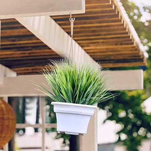 30-Pack Synthetic Grass Set with Realistic Faux Plants