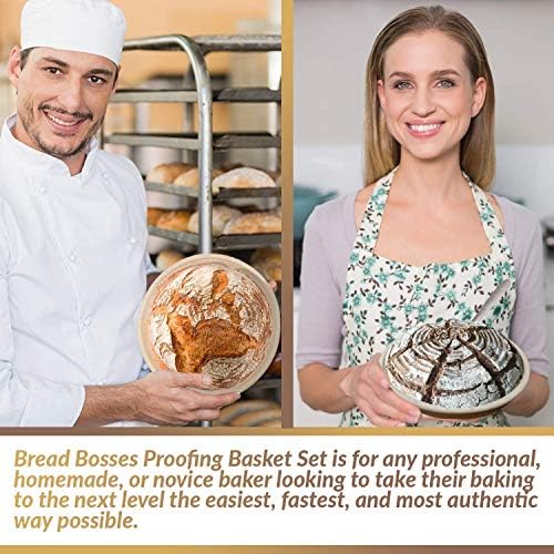 9-Inch Banneton Proofing Basket Perfect for Bakers
