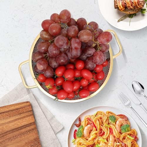 3-Quart Essential Stainless Steel Kitchen Colander