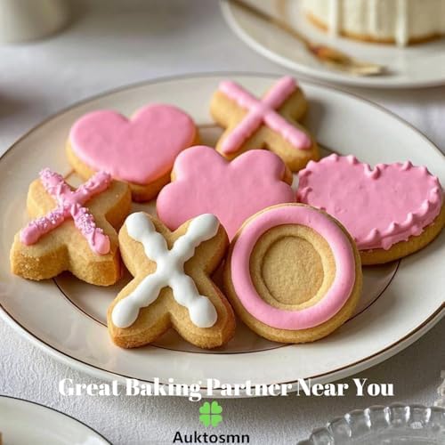 Valentines Heart Cookie Cutter Set - Dishwasher Safe