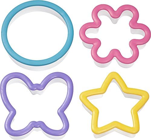Wilton 4-Piece Comfort Grip Cookie Cutter Set