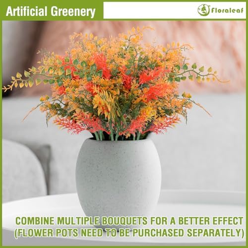 Stylish FLORALEAF Fake Bushes for Office Decor