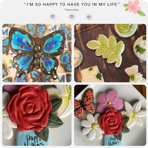 Blossom Leaf Cookie Cutters - 7-Piece Set