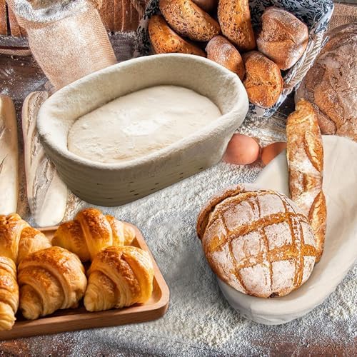 Sourdough Proofing Baskets Dual-Shape Design KONGDY
