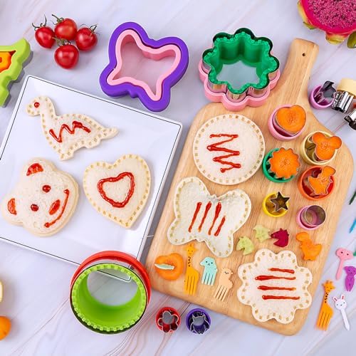 Sandwich Cutter for Kids 48 Pcs