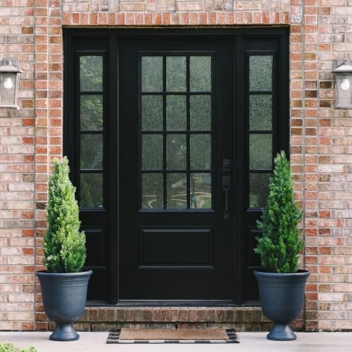 Faux Cedar Tree Door Decor Set of 2