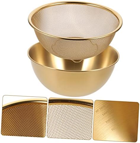Versatile 24cm Rice Strainer Set