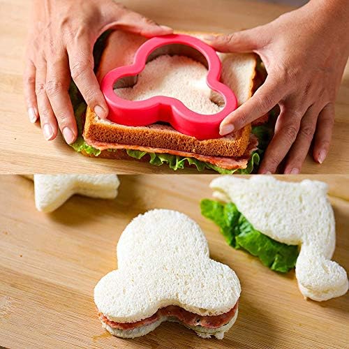 Tiblue Sandwich Cutters Set Picky Eaters Best Friend