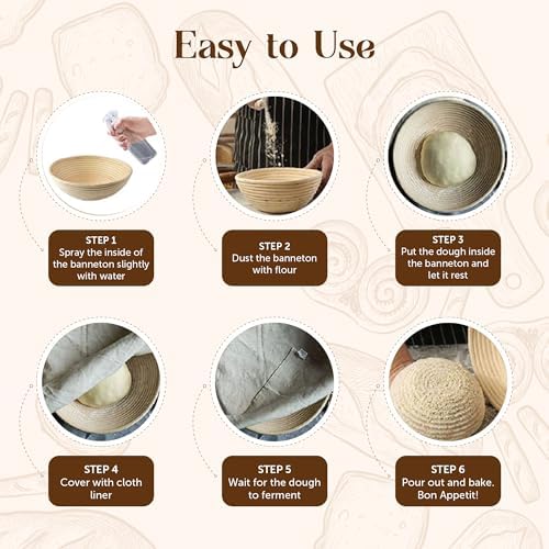 Bake Perfectly with Banneton Baskets