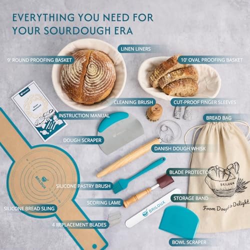 Sourdough Starter Kit with Banneton More
