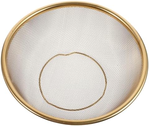 Stainless Steel Rice Strainer Basket with Double Handled Design