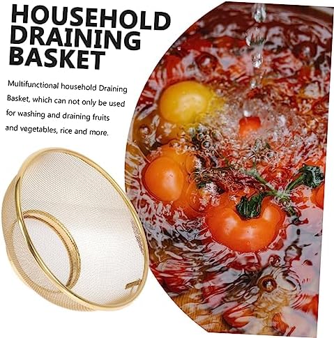 Stainless Steel Fine Mesh Colander for Food Straining