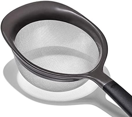 Oxo Good Grips 3-Piece Strainer Set Black